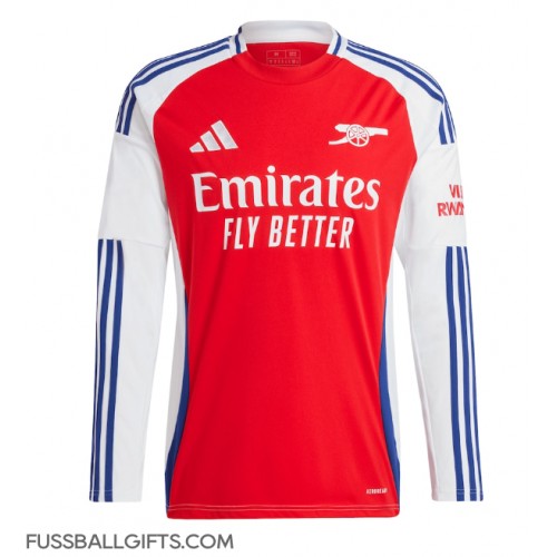 Arsenal Fußballbekleidung Heimtrikot 2024-25 Langarm